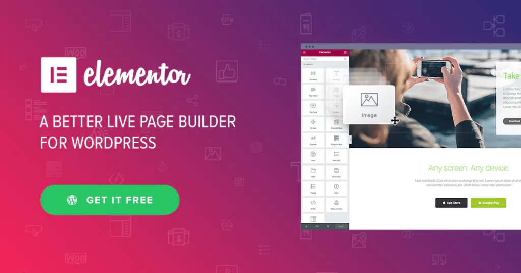 Elementor Builder - Best WordPress Page Builders in 2025 by Jackober