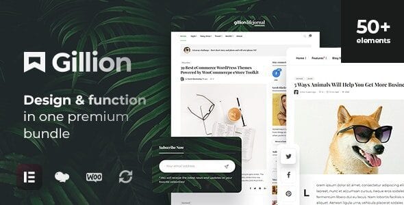 Gillion - Best Magazine WordPress Themes in 2025 by Jackober