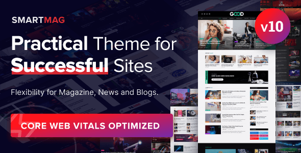 Smartmag - Best Magazine WordPress Themes in 2025 by Jackober