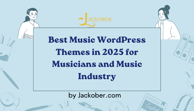 Best Music WordPress Themes in 2025 for Musicians and Music Industry