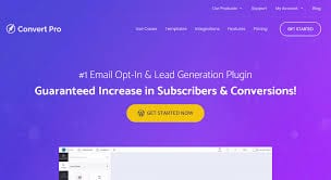 Convert Pro - Best WordPress Popup Plugins For Lead Generations in 2025