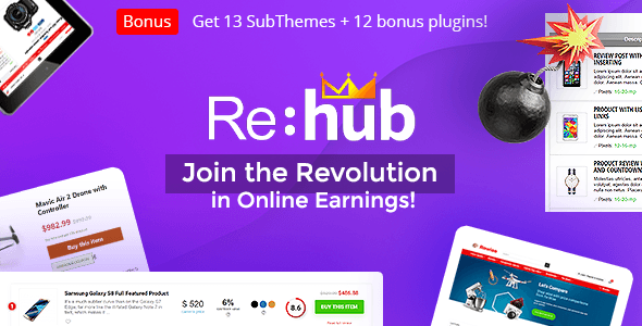 ReHub - Best Review WordPress Themes in 2026