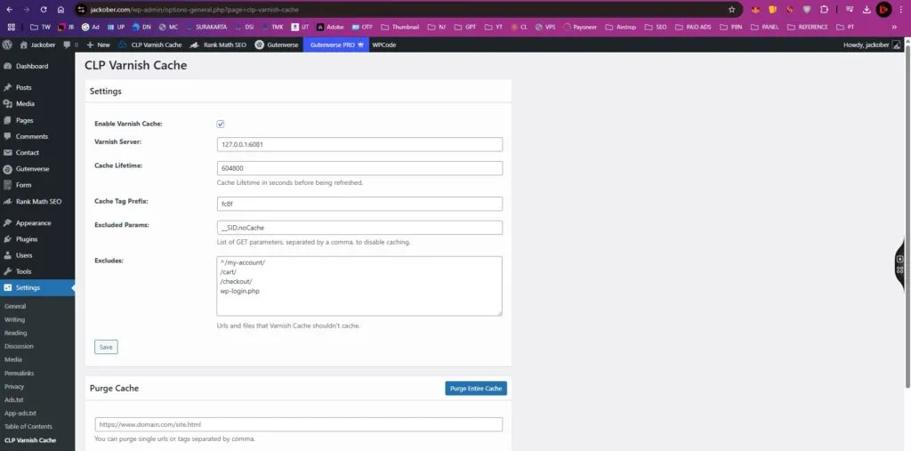 CLP Varnish Cache, WordPress Caching Plugin by Cloudpanel