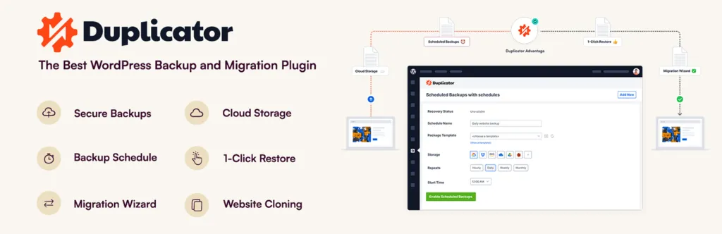 Duplicator - Best WordPress Staging Plugins in 2025