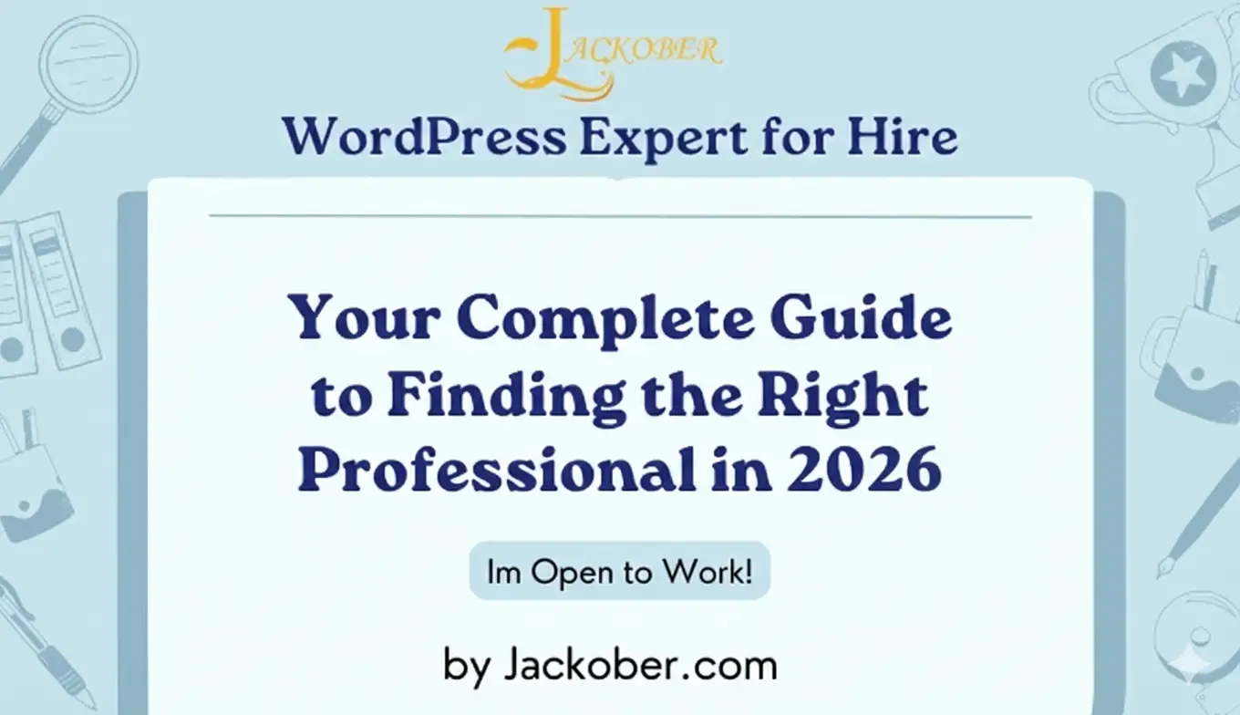 WordPress Expert for Hire: Your Complete Guide to Finding the Right Professional in 2026