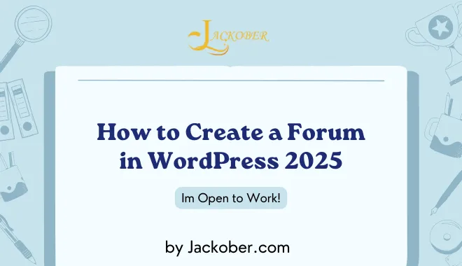 How to Create a Forum in WordPress 2025 Up-to-date