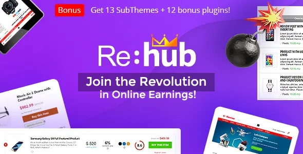 ReHub - Best Review WordPress Themes in 2025