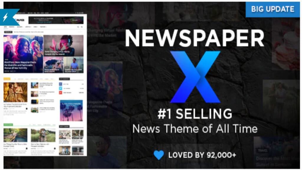 Newspaper - Best Magazine WordPress Themes in 2025 by Jackober